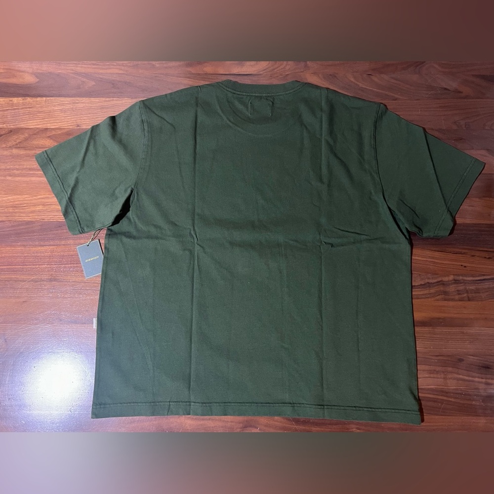 Aime Leon Dore ALD / New Balance 997 Logo Tee Kombu Green T-Shirt Men’s Size XXL - Picture 7 of 8